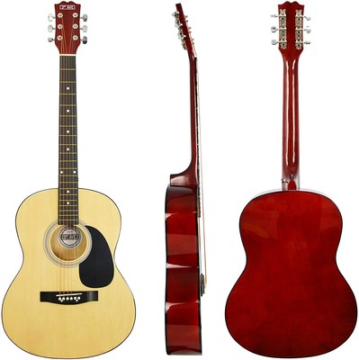 3rd Avenue Akustikgitarren-Set Premium STX10ANPK2 Natürlich Holz unvollständig