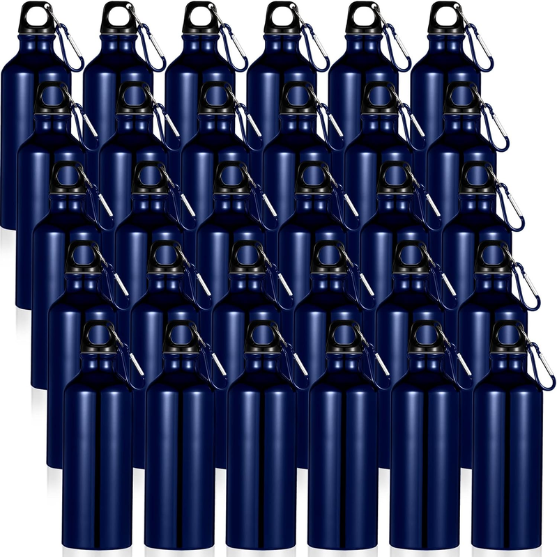 S In Bulk 17 Oz Aluminum Water Bottles Pack Reusable Sports B