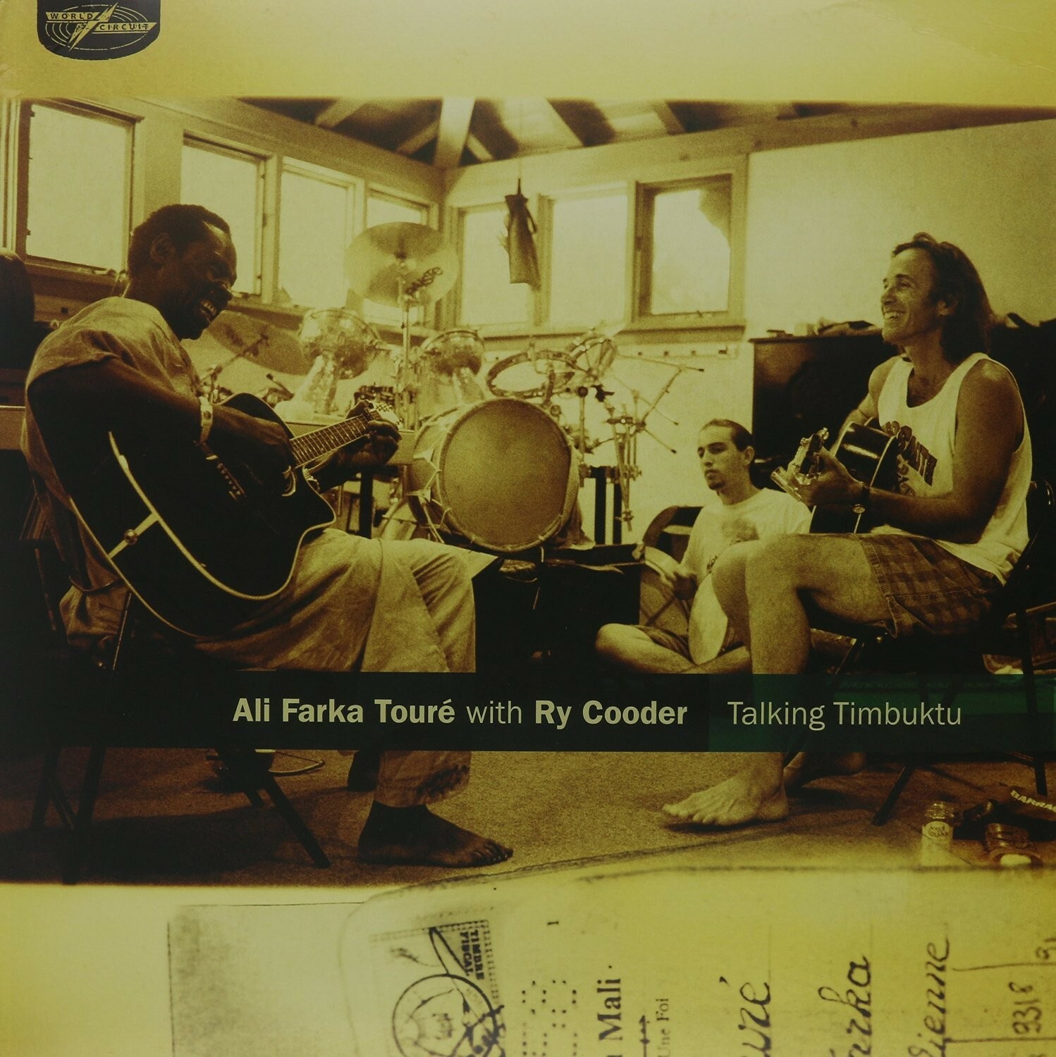 欧2LP Ali Farka Toure, Ry Cooder Talking Timbuktu WCV040 World Circuit, BMG /00520 wctlp95169-large__49595.