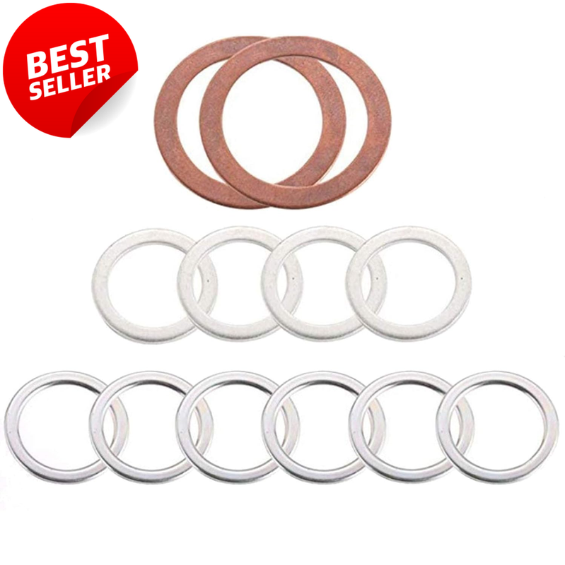 Toyota Differential Drain Plug Crush Washers Seapple 12157-10010 Gasket Set - US