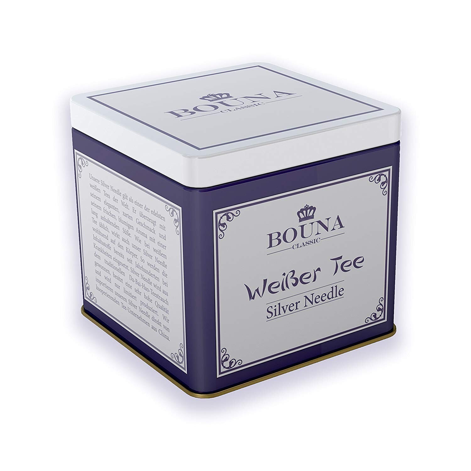 Bouna Classic Weißer Tee Silver Needle 25g Premium Detox-und Entschlackungstee 