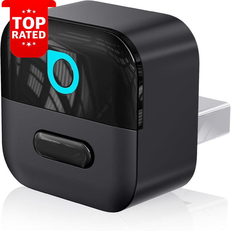 Mini Pico Wireless Carplay Adapter Dual Phone Memory Wi-Fi 6 Bluetooth 5.4