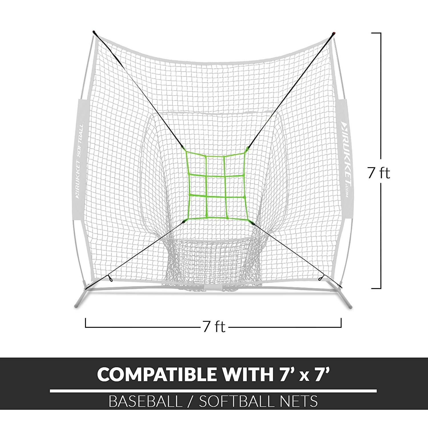 Baseball Strike Zone Target Practice Pitching Hitting Training Batting Softball
