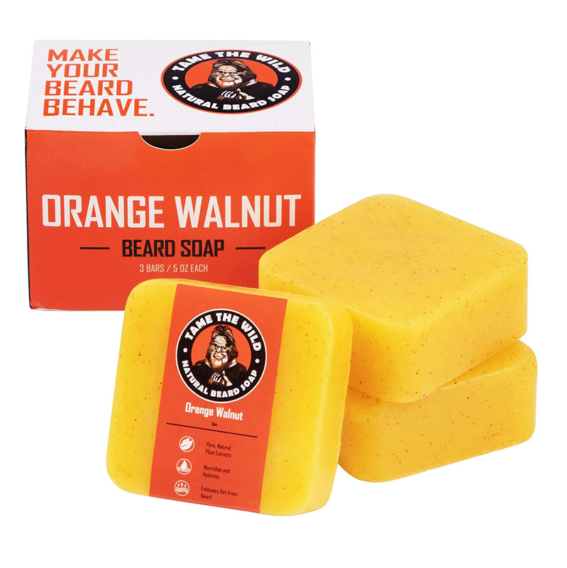 Tame the Wild Premium Beard Wash for Men - Natural Beard Soap - Beard Shampoo &