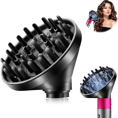 Diffuser Attachment for Dyson Airwrap HS05/HS03/HS01, Hair Styler Blow Dryer