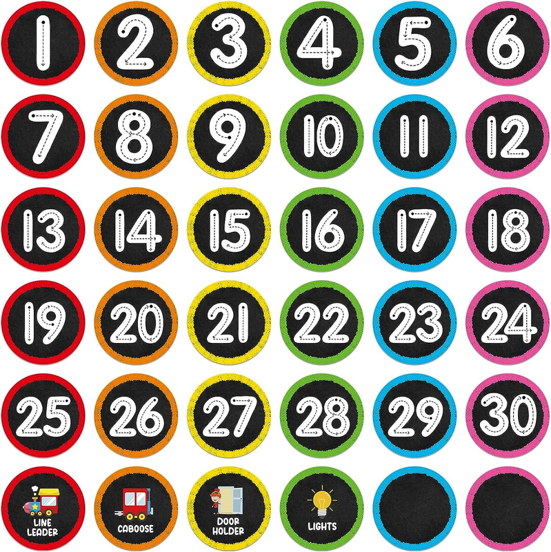 Stickers Line Up Spots For Classroom Floor Number Stic