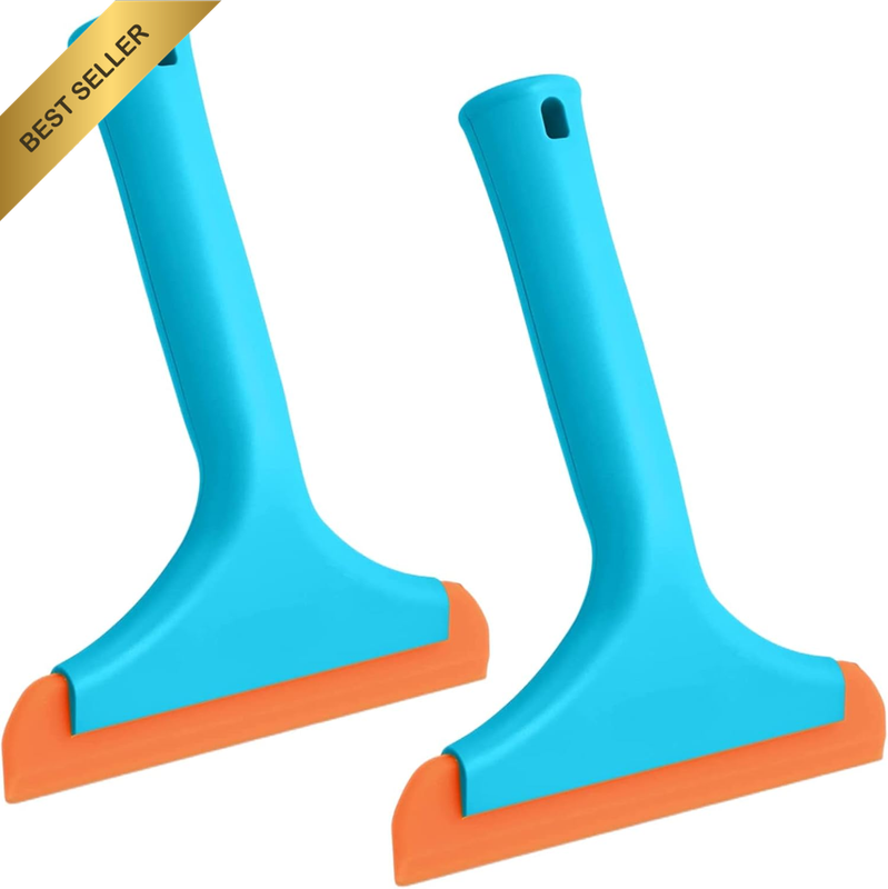 Silicone Squeegee, Super Soft Small Silicone Glass Cleaning Squeegee,For Auto Gl