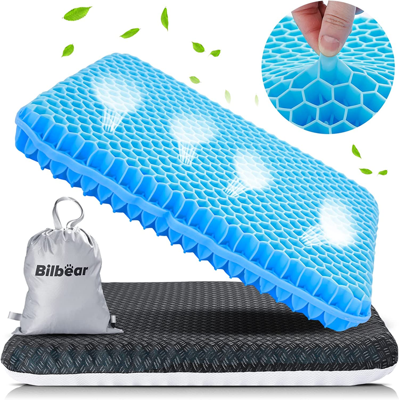 Seat Cushion With Washable Non-slip Cover, Double Thickened