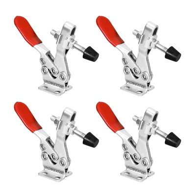 4PK Toggle Clamp, 500 lbs Holding Capacity, 225D Quick Release Horizontal Cla...