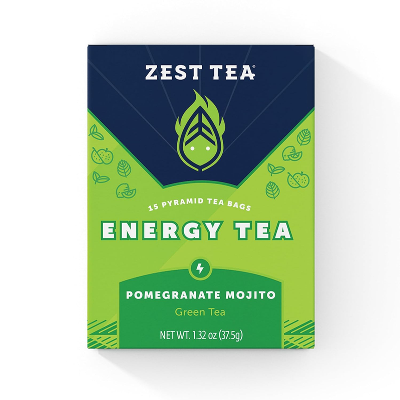Premium Energy Hot Tea, High Caffeine Blend Natural & Health