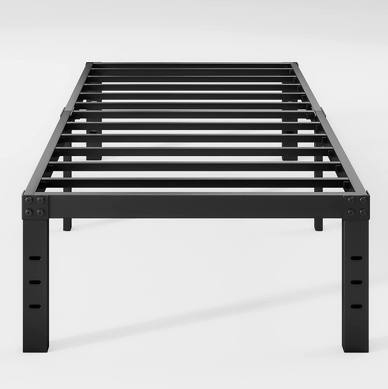 No Box Spring Needed, Metal Platform Twin Size Bed Frame,