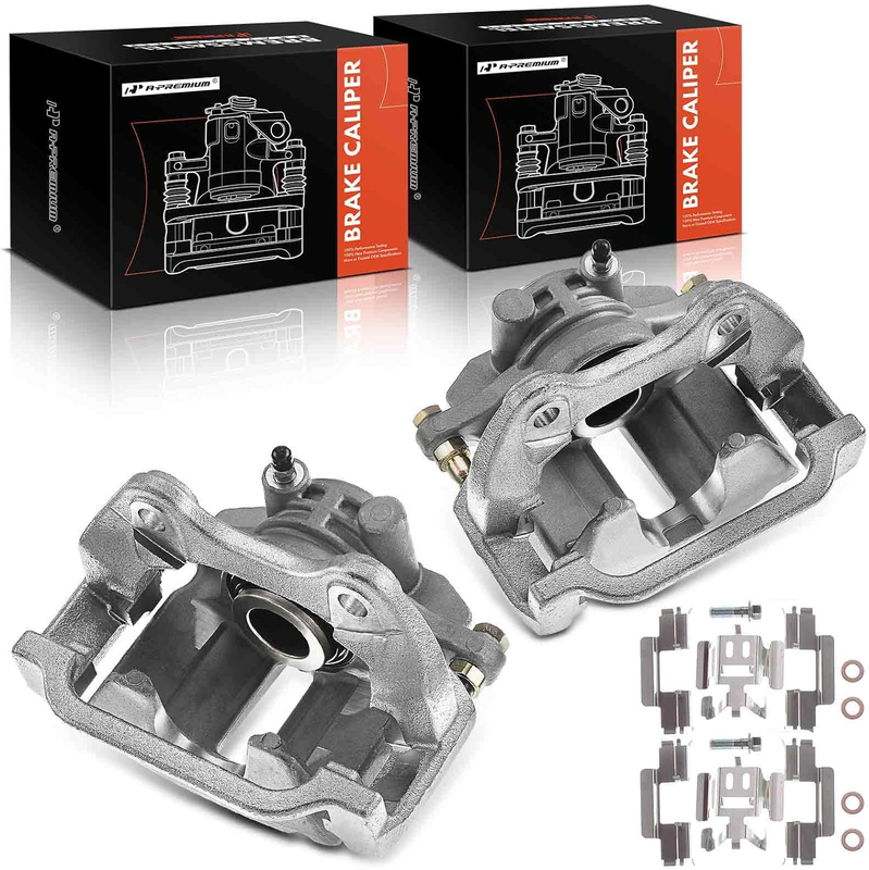 2Pc Brake Caliper Assembly for Cadillac DeVille DTS Chevrolet Silverado 1500 GMC