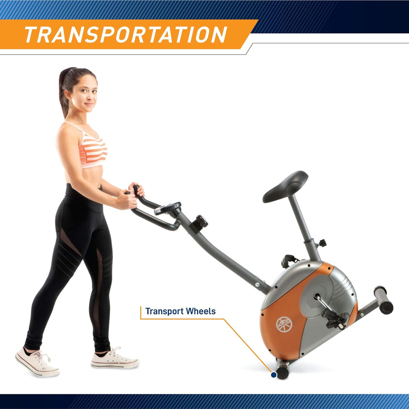 Upright Exercise Bike with Resistance ME-708