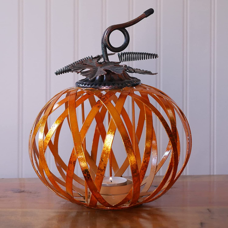 With Metallic Copper Finish - Fall Hal