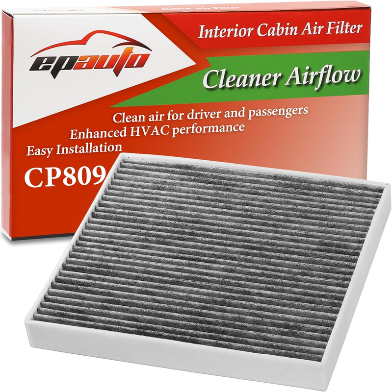 CP809 (CF11809) Cabin Air Filter with Activated Carbon, Replacement for Chevy Si