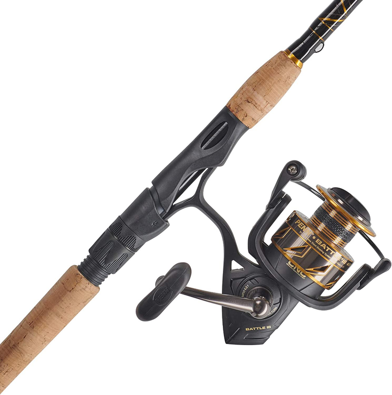 Penn Battle III Spinning Reel and Fishing Rod Combo