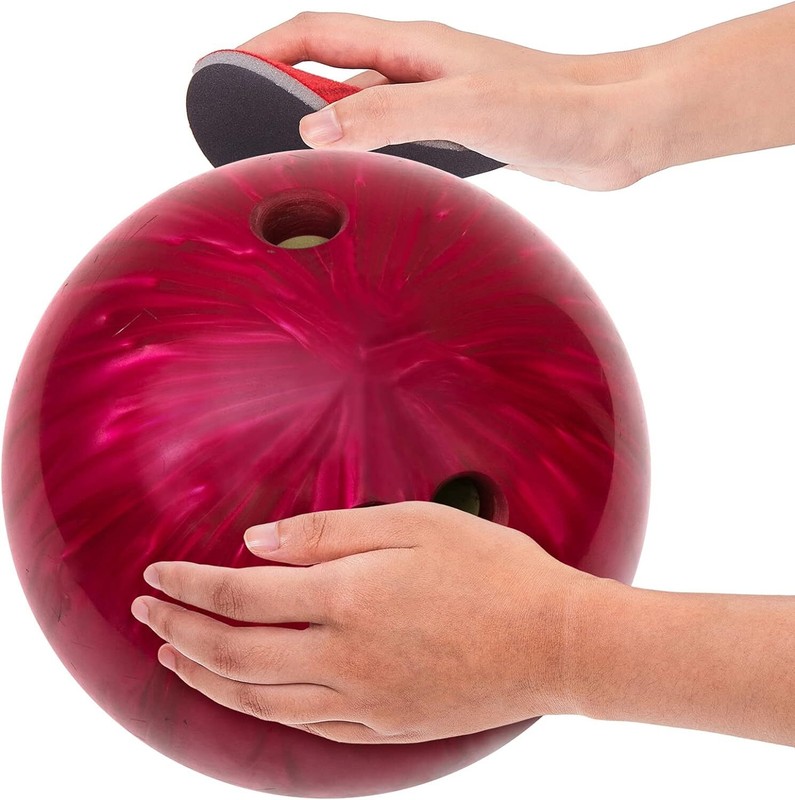 6 Pieces Bowling Sanding Pad Bowling Ball Resurfacing Polishing Cleaning Kit