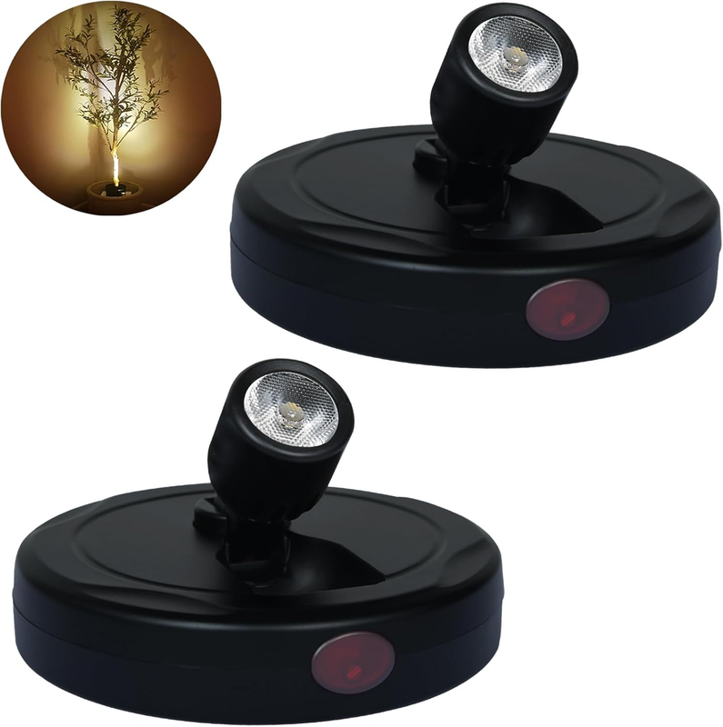 LED Spotlight for Artwork Painting Plant Dartboard Wall Decor Lighting 2 Pack