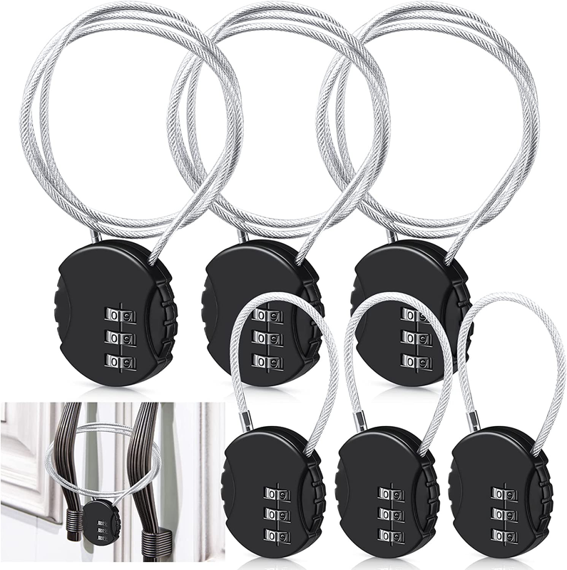 Locks 3 Digit Thin Combo Pa