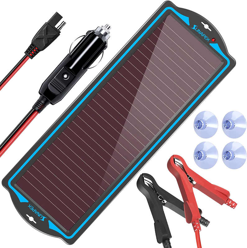 12V Solar Trickle Charger for Car Battery Solar Battery Charger 12 Volt