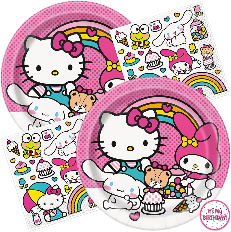 Hello Kitty Birthday Decorations Party Supplies Hello Kitty Napkins