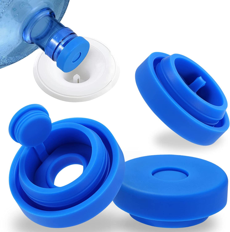 Water Jug Caps, Leak Proof Bottle Lids (55mm)