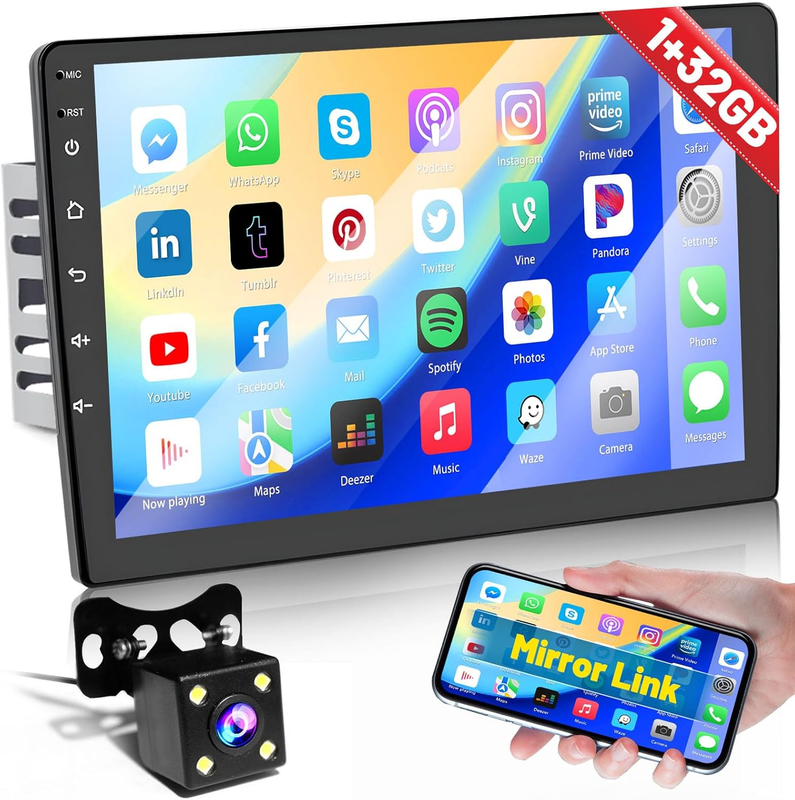 1G+32G Android Car Stereo Radio GPS for Honda Accord 2003 2004 2005 2006 2007, 10.1 Inch Touch Screen Support Wireless CarPlay Android Auto Bluetooth For Ford Fiesta 2002-2008 Android 13.0 1G+32G Car Stereo Radio GPS Navi FM  RDS | eBay UK