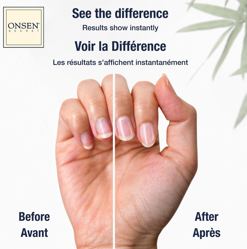 Onsen Cuticle Cream, Cuticle Oil in Deep Action - Japanese Natural Minerals Nail