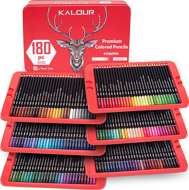 Set For Adults Artists Kids- 3.8mm Rich Pigment Soft C