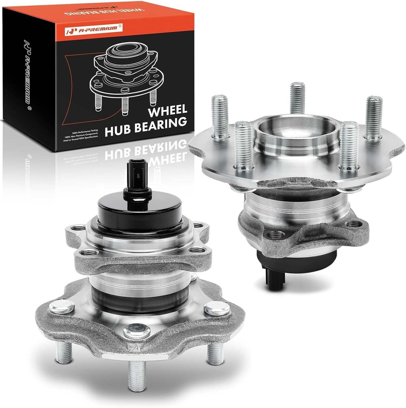 2 Rear Wheel Bearing Hub 5-Lug for FWD Toyota Lexus Scion 2006-2021 RAV4 Hs250H