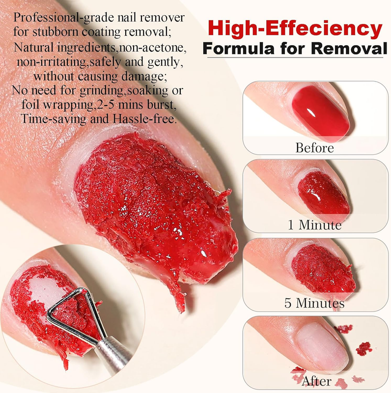 Gel Nail Remover - Quick Gel Nail Polish Remover, Remove Nail Polish Easily in 2