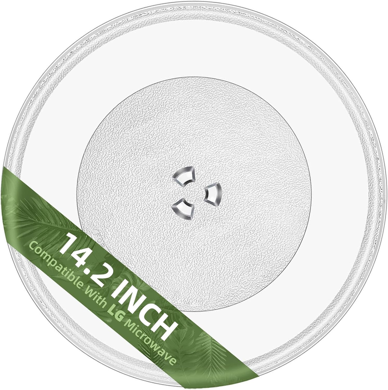 Turntable Plate MJS47373301 for LG Microwave 14 1/8 Inch Glass Tray