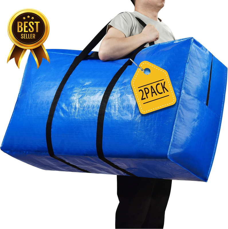 Extra Large Storage Bags, 155 Gallon XXL Jumbo Large Moving Bags Heavy Duty