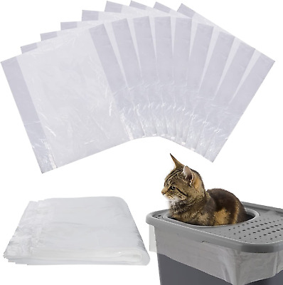 24 Pcs Litter Pan Liners Fit for Petmate Brand, Compatible with Top Entry Litter