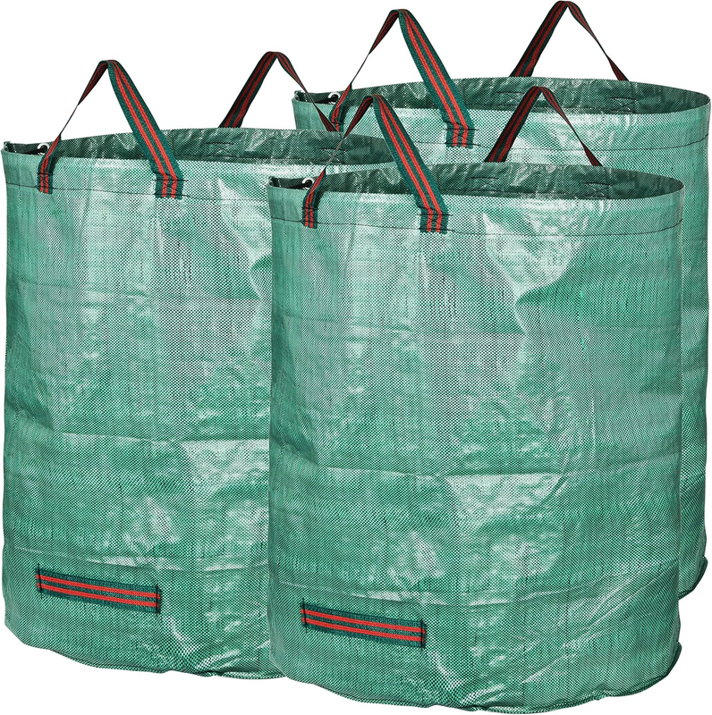 Gardenmate 3X 272L Gartensack Laubsack Gartenabfallsack Stabil - Gartensäcke Für