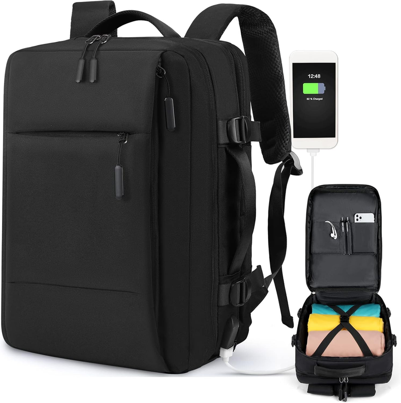 Travel Backpack 15.6 inch Flight Approved Carry On Luggage Backpack Expandable L