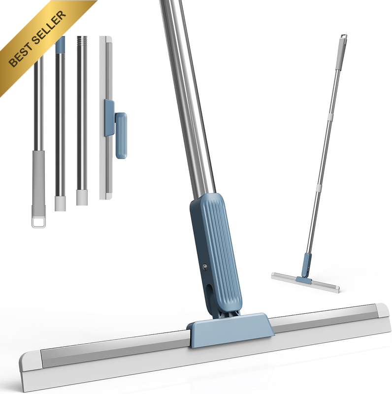 Multifunction Squeegee Sweeper, Water Squeegee for Cleaning | Quick Drying Water