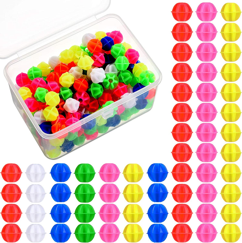 Spoke Beads Bicycle Wheel Spokes Beads Assorted Color Plastic