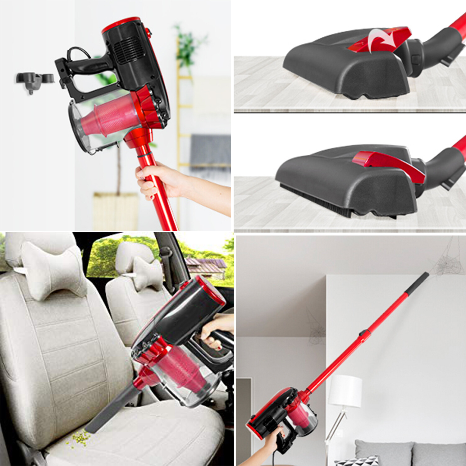 Moosoo best corded stick vacuum Cleaner 