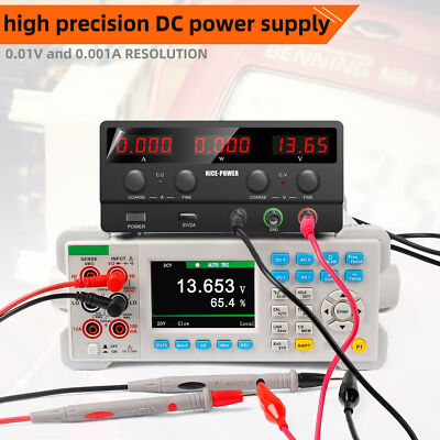 DC Power Supply Variable 30V 10A Adjustable Switching Regulated DC Bench Lab