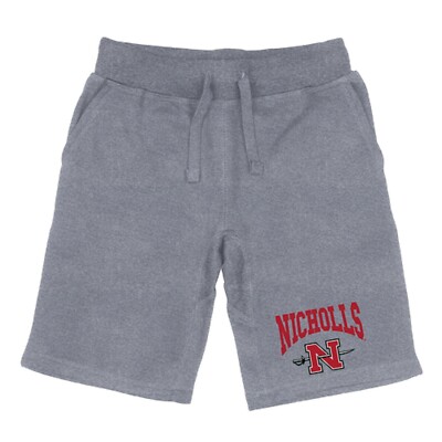 Nicholls State University Colonels NSU NCAA College Fleece Premium Shorts