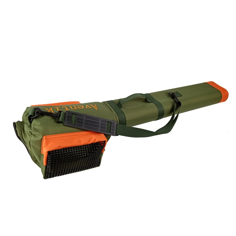 Aventik Fishing Rod Tube Best Hard Cordura Rod Case with Carry Straps