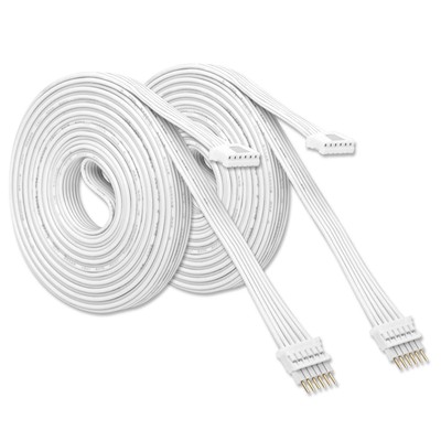 Extension Cord/Wire Compatible for Philips Hue LightStrip Plus (10 ft/3 m, 2P...