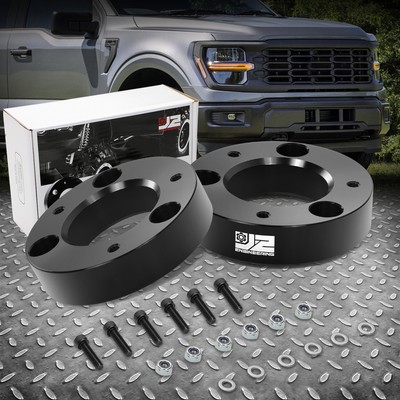 J2 For 04-24 Ford F-150 Billet 2 Strut Top Mount Front Lift Kit Spacers Pair