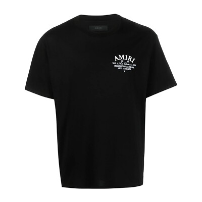 Pre-owned Amiri Arts District Tee Mens Style : Pxmjt001 In Black