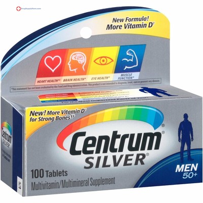 Centrum Silver Men's 50+ Tablets 100 Tablets