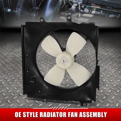 Для Mazda 323 Protege 90-94 гг. выпуска с ручным управлением. Вентилятор охлаждения радиатора в сборе в стиле OE