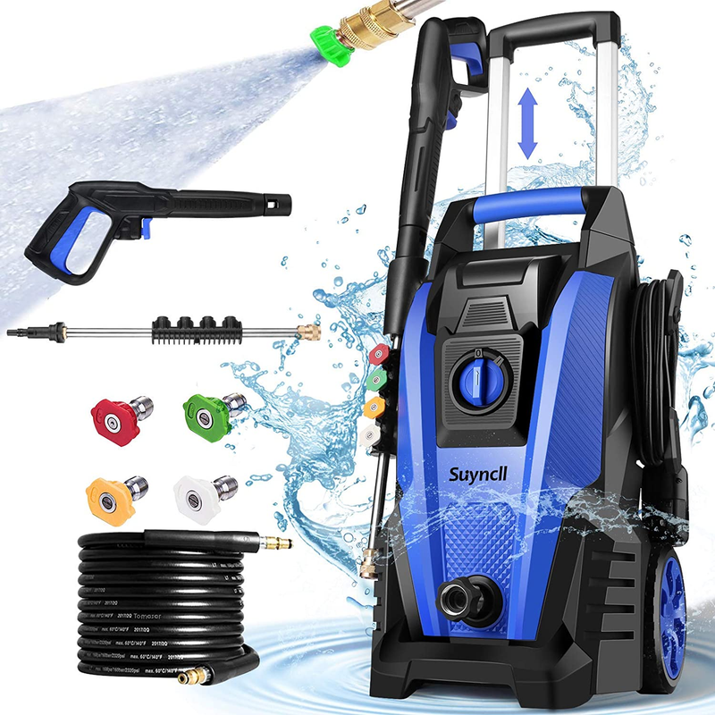 Pressure Washer, 2.3GPM Electric Power Washer,1800W High Pressure Washer, Profes