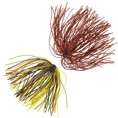 10 Bundles 30 Strands Silicone Fly Tying Squid Skirts Fishing Rubber Jig Lures