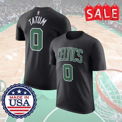 HOT!! Jayson Tatum #0 Boston Celtics 2024 Player Name & Number T-Shirt Gift Fans